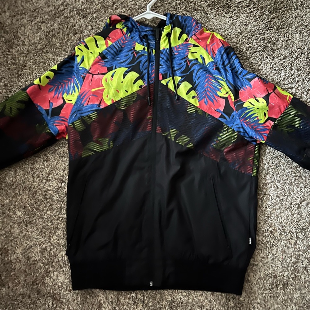 Unisex Full Zip Hooded Windbreaker Champs Sporting Goods Brand